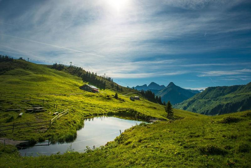 Ferienwohnungen Schantl Schoppernau Esterno foto